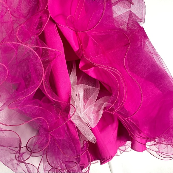 Fuchsia Homecoming Dresses,Short Homecoming Dress,Homecoming Dress for Teens sz0 - Picture 12 of 16